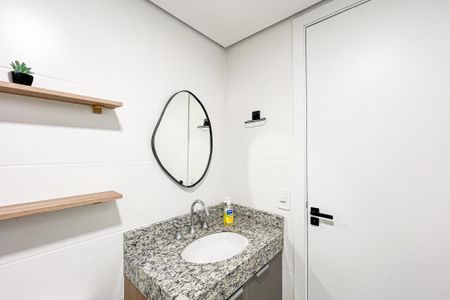 Apartamento para alugar com 25m², 1 quarto e sem vaga Apartamento para alugar com 25m², 1 quarto e sem vagaBanheiro