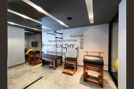 Studio para alugar com 39m², 1 quarto e sem vaga Studio para alugar com 39m², 1 quarto e sem vagaAcademia