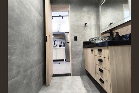 Studio para alugar com 39m², 1 quarto e sem vaga Studio para alugar com 39m², 1 quarto e sem vagaBanheiro