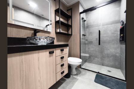 Studio para alugar com 39m², 1 quarto e sem vaga Studio para alugar com 39m², 1 quarto e sem vagaBanheiro