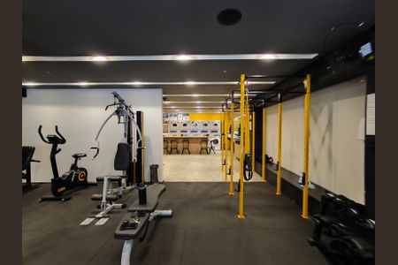 Studio para alugar com 39m², 1 quarto e sem vaga Studio para alugar com 39m², 1 quarto e sem vagaAcademia