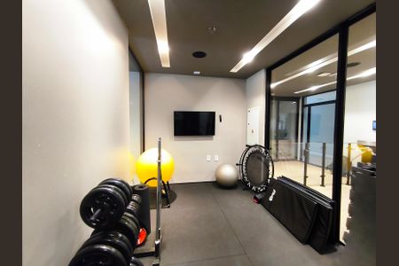 Studio para alugar com 39m², 1 quarto e sem vaga Studio para alugar com 39m², 1 quarto e sem vagaAcademia