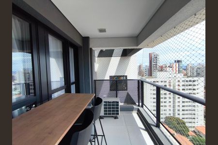 Studio para alugar com 39m², 1 quarto e sem vaga Studio para alugar com 39m², 1 quarto e sem vagaVaranda