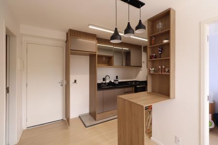 Sala de apartamento para alugar com 2 quartos, 34m² em Chácara Seis de Outubro, São Paulo