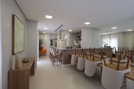 Apartamento para alugar com 34m², 2 quartos e sem vagaÁrea comum - Salão de festas