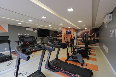 Apartamento para alugar com 34m², 2 quartos e sem vagaÁrea comum - Academia