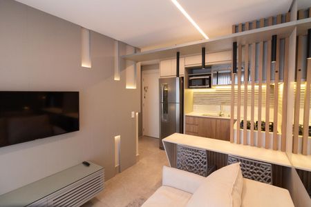 Sala - Cozinha de apartamento para alugar com 2 quartos, 38m² em Vila Butantã, São Paulo