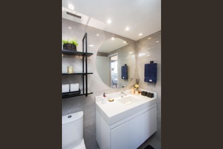 Studio à venda com 48m², 2 quartos e 1 vaga