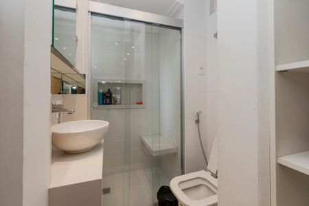 Apartamento à venda com 60m², 1 quarto e 1 vagaBanheiro da Suíte