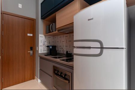 Studio para alugar com 26m², 1 quarto e sem vagaCozinha Americana