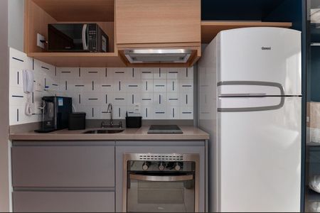 Studio para alugar com 26m², 1 quarto e sem vagaCozinha Americana