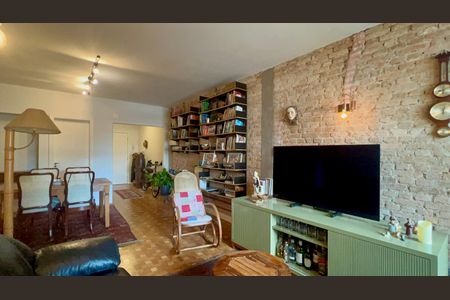 Sala de TV de apartamento para alugar com 3 quartos, 110m² em Pinheiros, São Paulo