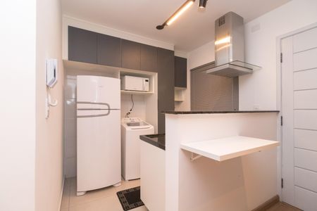 Apartamento à venda com 28m², 1 quarto e sem vagaCozinha e Área de Serviço