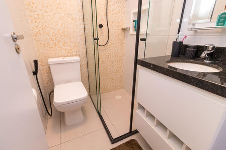 Banheiro Social de apartamento à venda com 1 quarto, 28m² em Vila Formosa, São Paulo