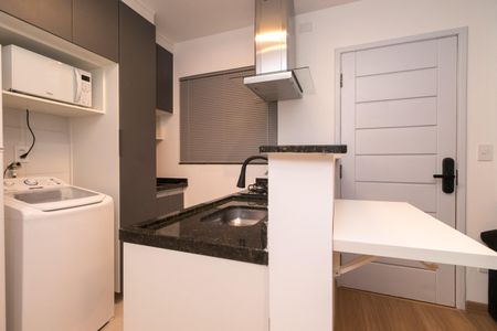 Apartamento à venda com 28m², 1 quarto e sem vagaCozinha e Área de Serviço
