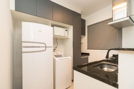 Apartamento à venda com 28m², 1 quarto e sem vagaCozinha e Área de Serviço