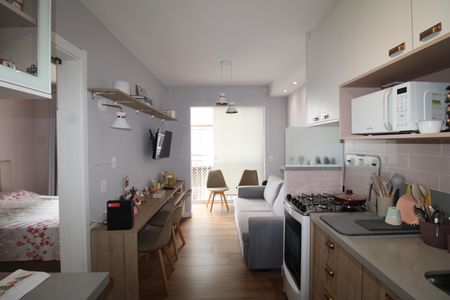 Sala / Cozinha de apartamento à venda com 1 quarto, 31m² em Casa Verde, São Paulo