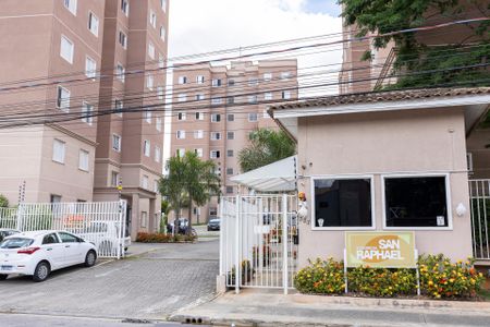 Apartamento para alugar com 50m², 2 quartos e 2 vagasFachada e portaria