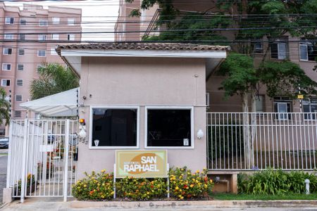 Apartamento para alugar com 50m², 2 quartos e 2 vagasFachada e portaria