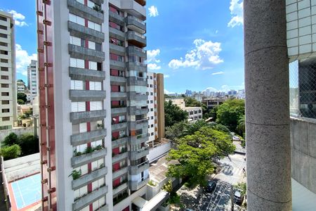 Vista da Sala de apartamento para alugar com 3 quartos, 105m² em Santo Antônio, Belo Horizonte