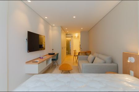 Sala/Quarto de apartamento para alugar com 1 quarto, 43m² em Vila Mariana, São Paulo