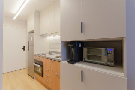 Cozinha de apartamento para alugar com 1 quarto, 43m² em Vila Mariana, São Paulo