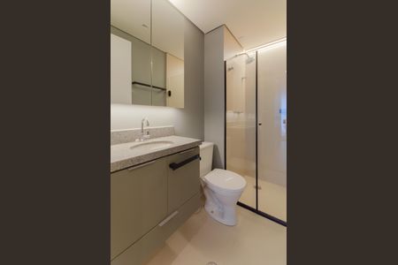 Banheiro de apartamento para alugar com 1 quarto, 43m² em Vila Mariana, São Paulo