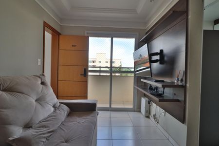 Sala de apartamento para alugar com 3 quartos, 80m² em Santa Mônica, Uberlândia