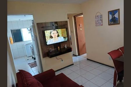 Sala de apartamento para alugar com 1 quarto, 50m² em Jacutinga, Mesquita
