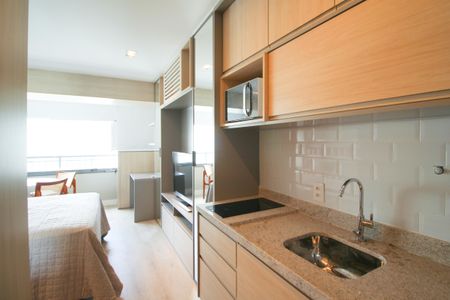 Studio para alugar com 29m², 1 quarto e sem vagaCozinha