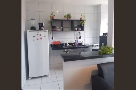Cozinha de apartamento para alugar com 1 quarto, 63m² em Jacutinga, Mesquita