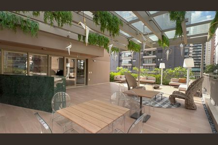 Studio para alugar com 29m², 1 quarto e sem vagaChurrasqueira