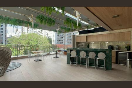 Studio para alugar com 29m², 1 quarto e sem vagaChurrasqueira