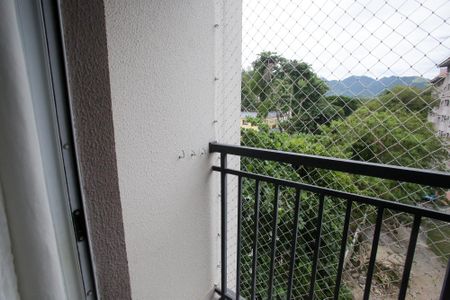 Varanda da Sala de apartamento à venda com 2 quartos, 46m² em Taquara, Rio de Janeiro