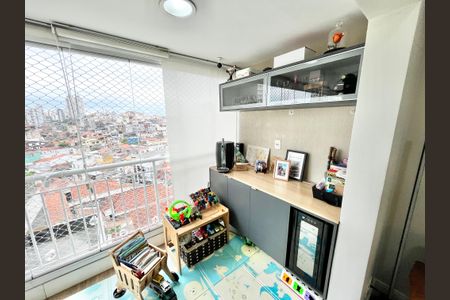Varanda da Sala de apartamento à venda com 2 quartos, 106m² em Vila Dom Pedro Ii, São Paulo
