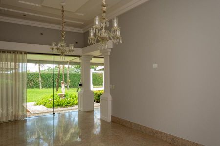 Casa de condomínio para alugar com 640m², 5 quartos e 6 vagas Casa de condomínio para alugar com 640m², 5 quartos e 6 vagas Sala de jantar