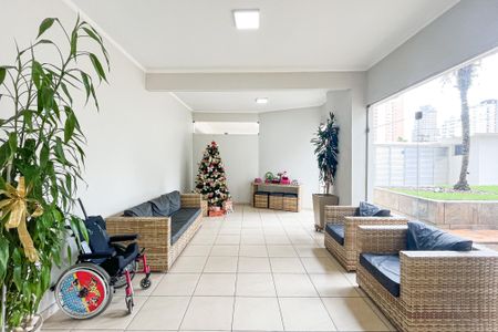 Apartamento para alugar com 105m², 2 quartos e 1 vagaHall social