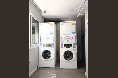 Studio para alugar com 30m², 1 quarto e 1 vagaLavanderia