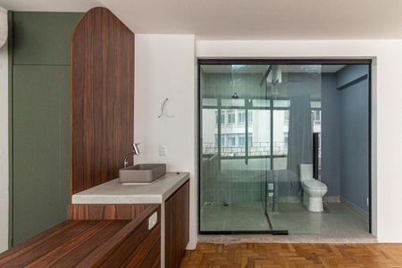 Studio para alugar com 93m², 1 quarto e sem vagaBanheiro