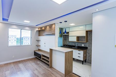 Sala de apartamento para alugar com 2 quartos, 45m² em Loteamento City Jaragua, São Paulo