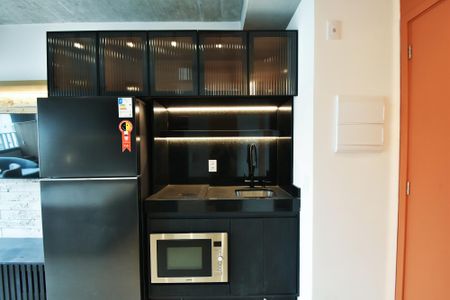 Studio para alugar com 25m², 1 quarto e sem vagacozinha