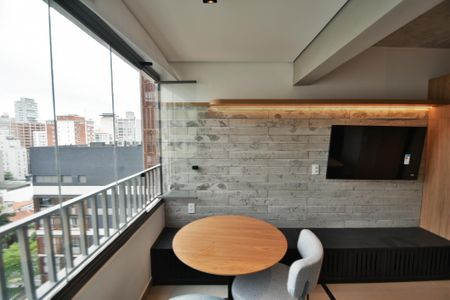 Studio para alugar com 25m², 1 quarto e sem vagaSala varanda