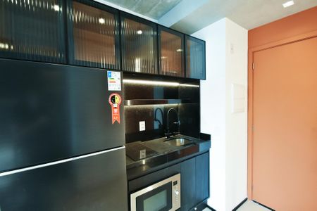 Studio para alugar com 25m², 1 quarto e sem vagacozinha