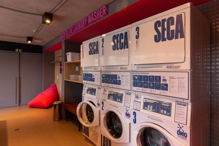 Studio para alugar com 25m², 1 quarto e sem vagaLavanderia