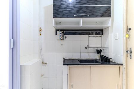 Cozinha de kitnet/studio para alugar com 1 quarto, 29m² em Vila Buarque, São Paulo