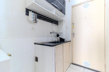 Cozinha de kitnet/studio para alugar com 1 quarto, 29m² em Vila Buarque, São Paulo