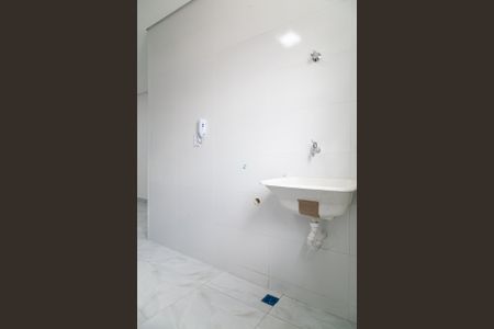 Cozinha e Área de Serviço de kitnet/studio para alugar com 1 quarto, 19m² em Pompéia, Belo Horizonte