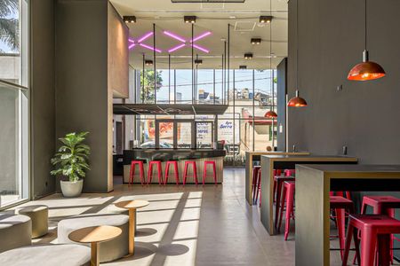 Studio para alugar com 25m², 1 quarto e sem vagaHall social