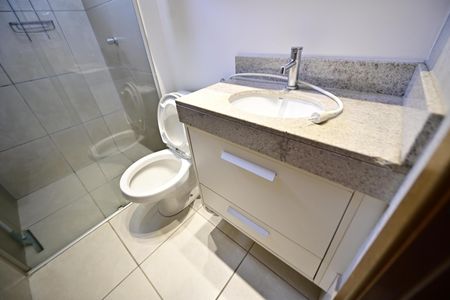 Apartamento para alugar com 63m², 2 quartos e 1 vagaBanheiro da Suíte 1