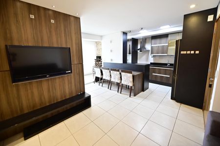 Sala de apartamento para alugar com 2 quartos, 63m² em Jardim Goiás, Goiânia